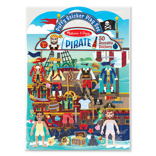 Puffy Pirate Sticker