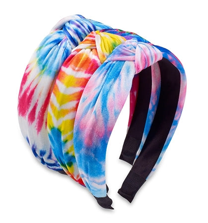 Tie Dye Knot Headbands