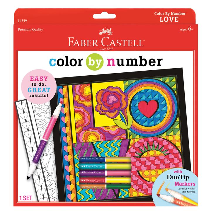 Color by Number Love