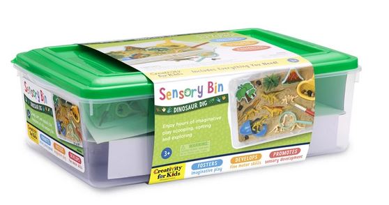 Sensory Bin Dino
