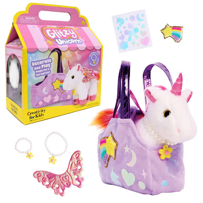 Glitzy Unicorn Purse