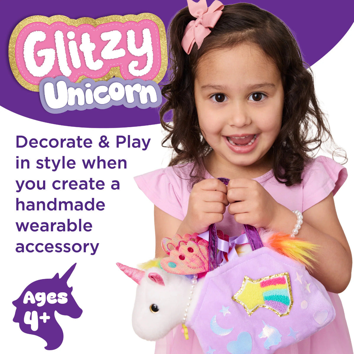 Glitzy Unicorn Purse