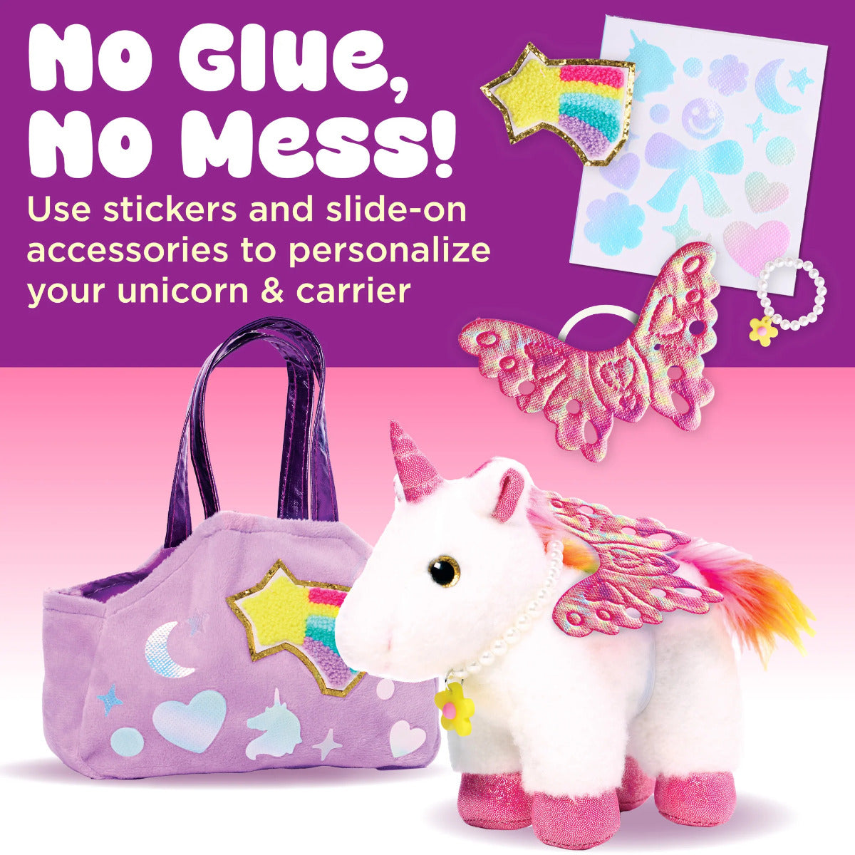 Glitzy Unicorn Purse