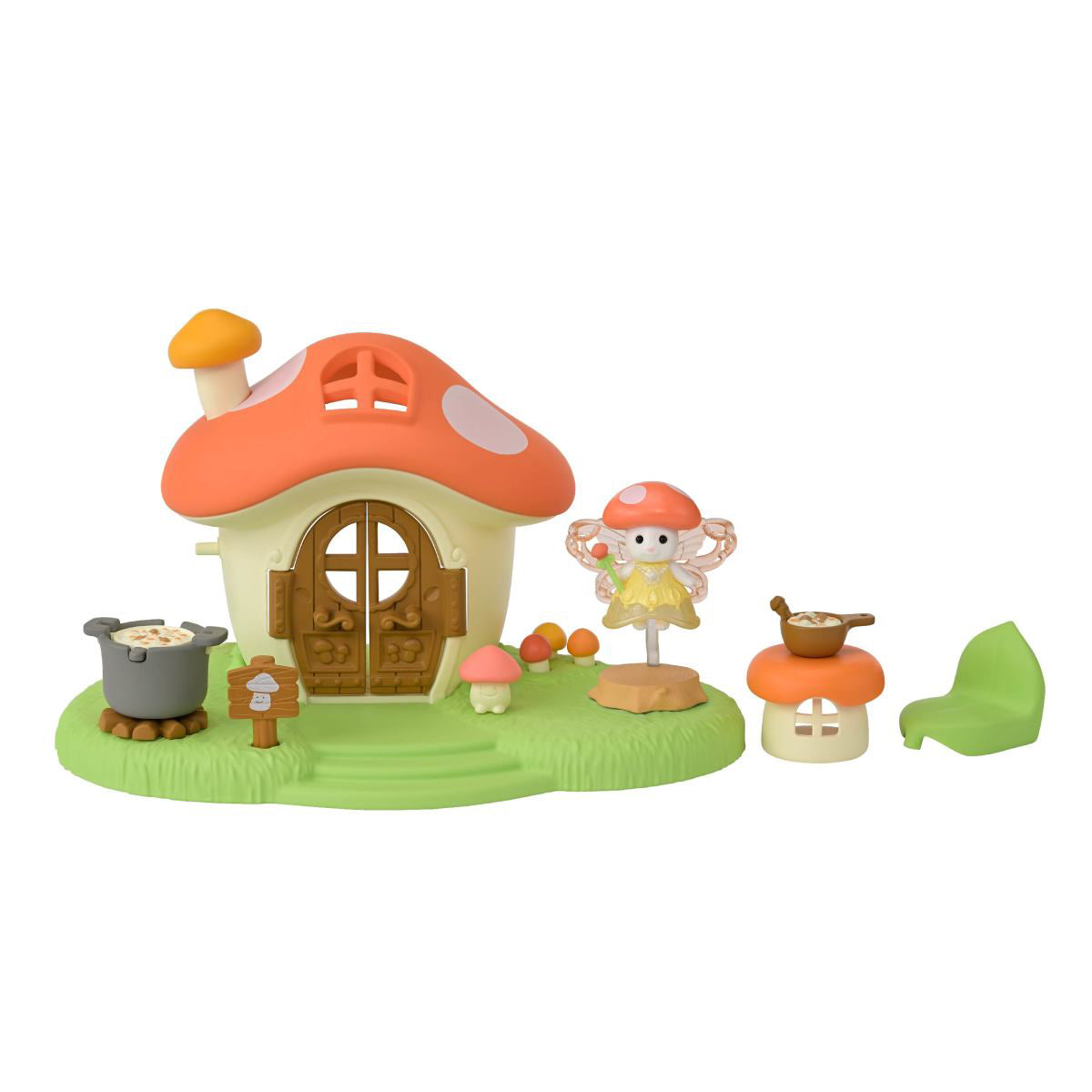 Calico Mushroom House