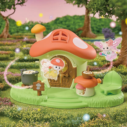 Calico Mushroom House