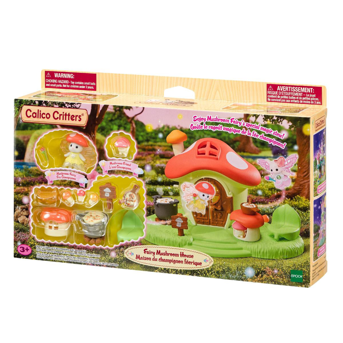Calico Mushroom House