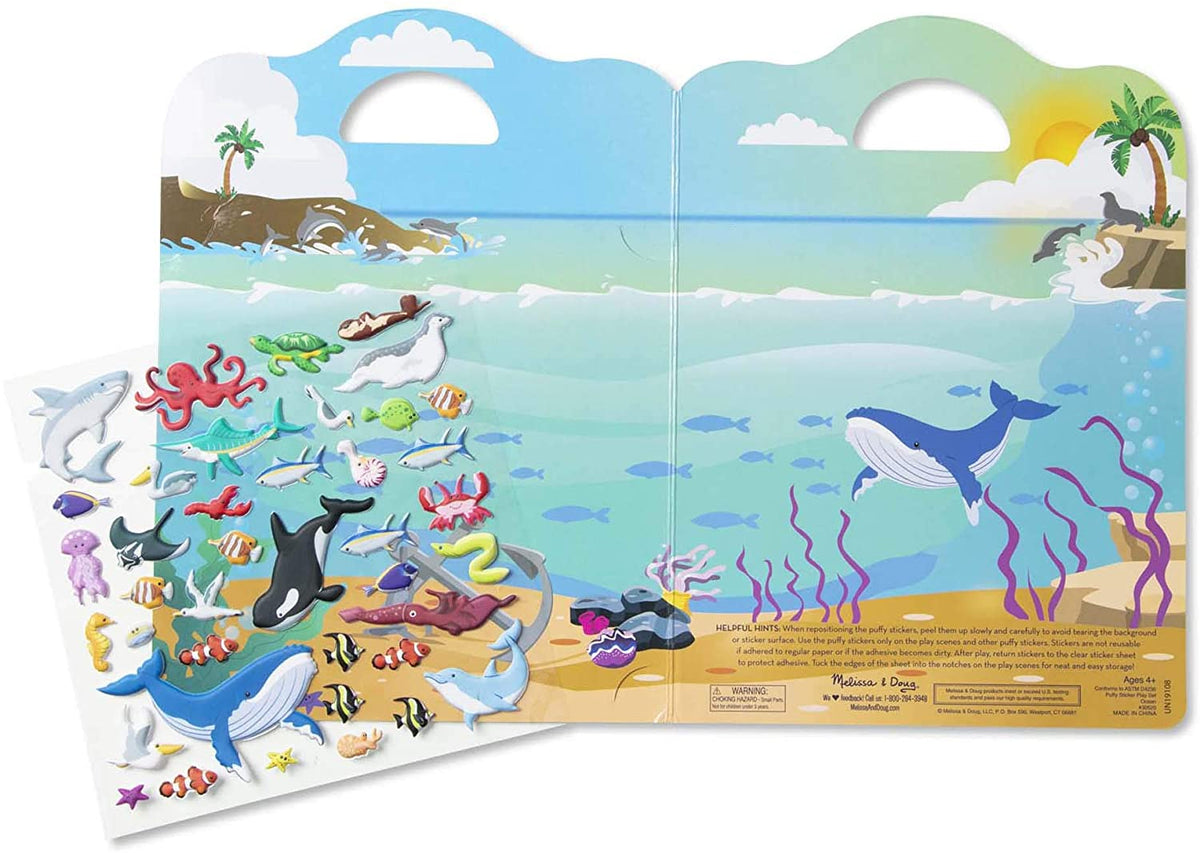 Puffy Ocean Sticker