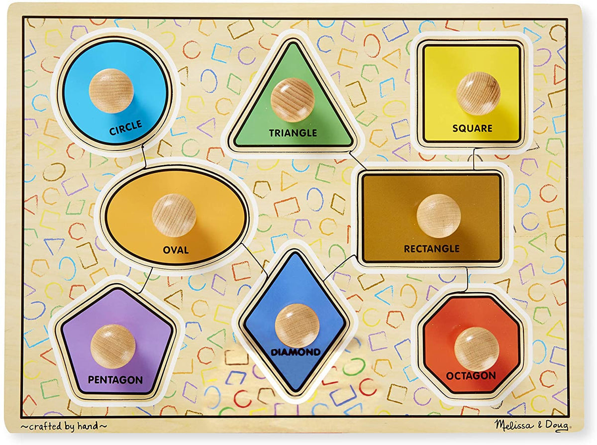 Jumbo Knob Shapes Puzzle