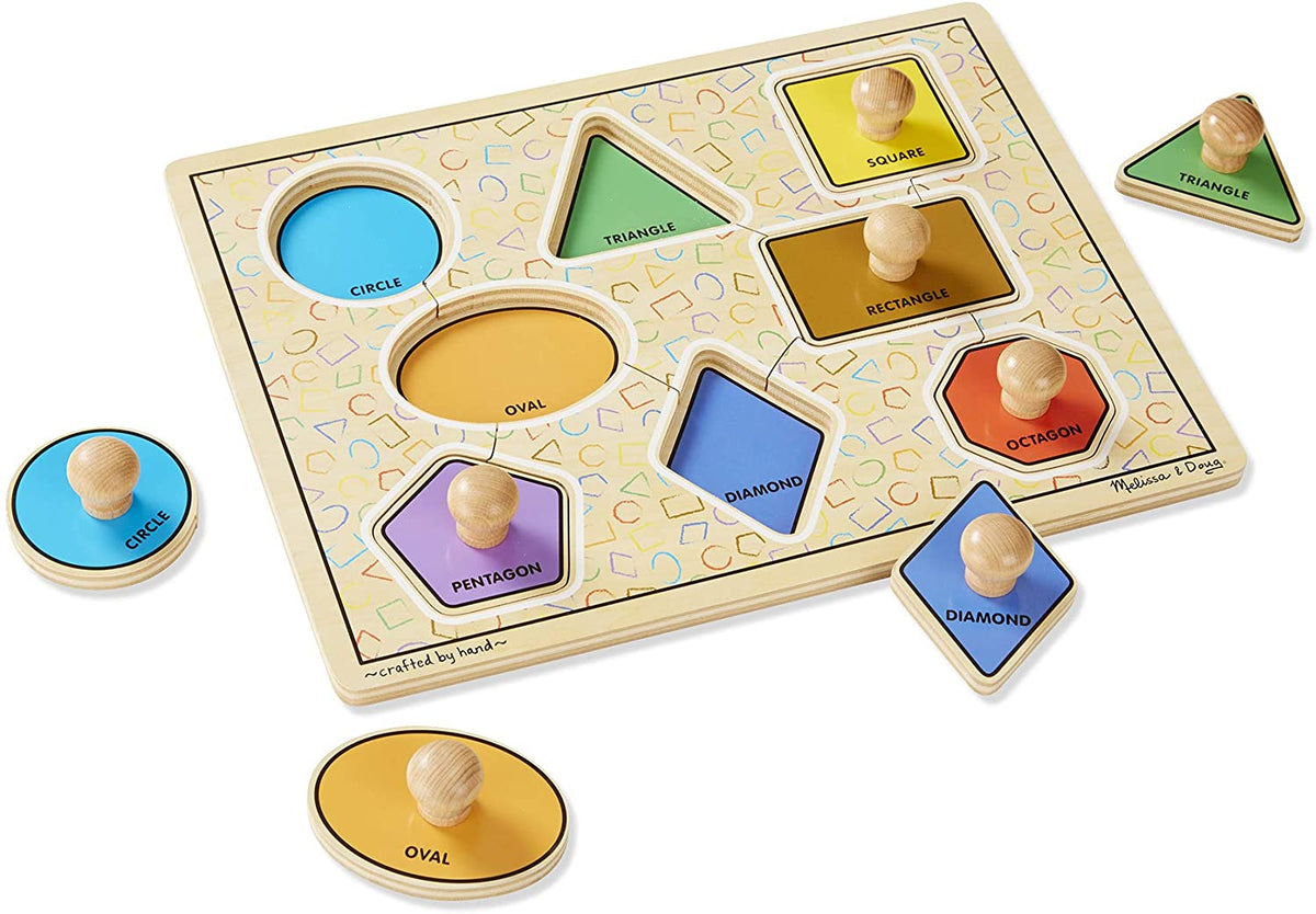 Jumbo Knob Shapes Puzzle
