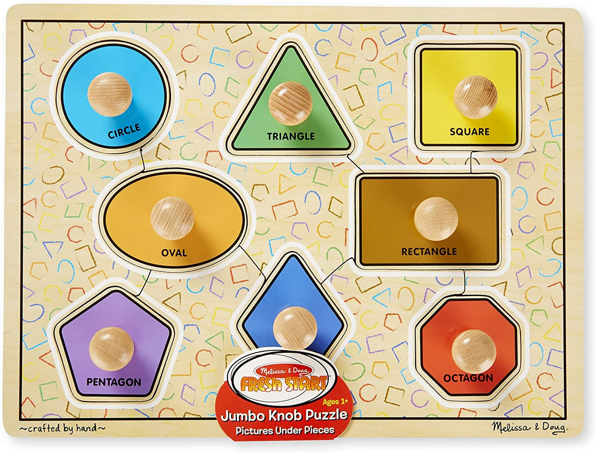 Jumbo Knob Shapes Puzzle