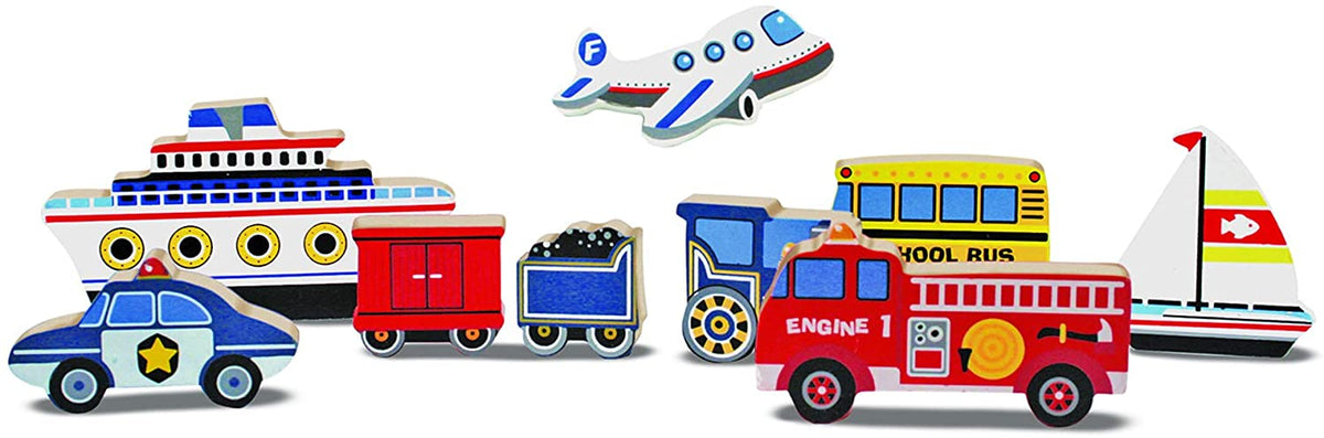 Chunky Vehicles Puzzle