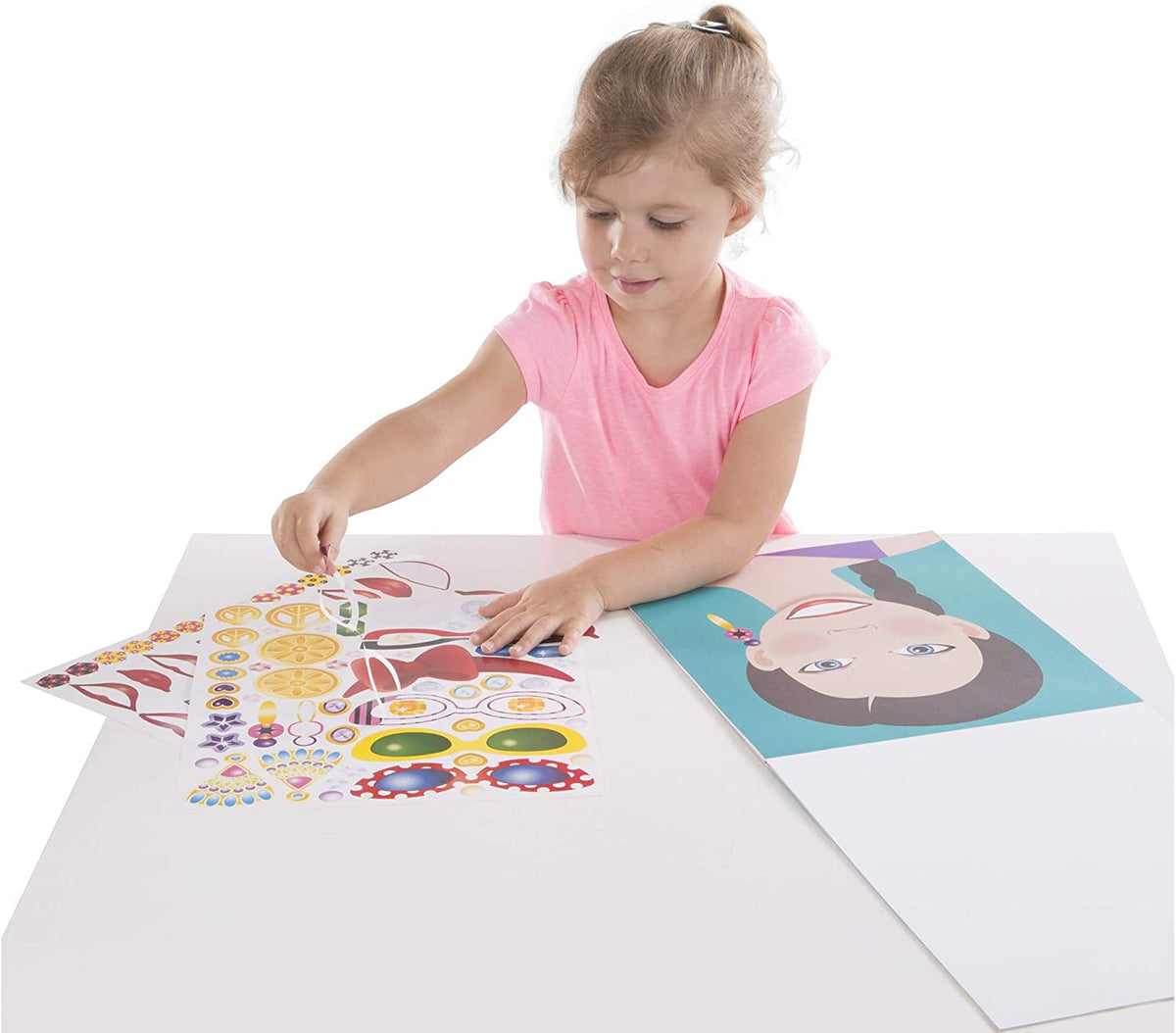 Make a Face Sticker Pad
