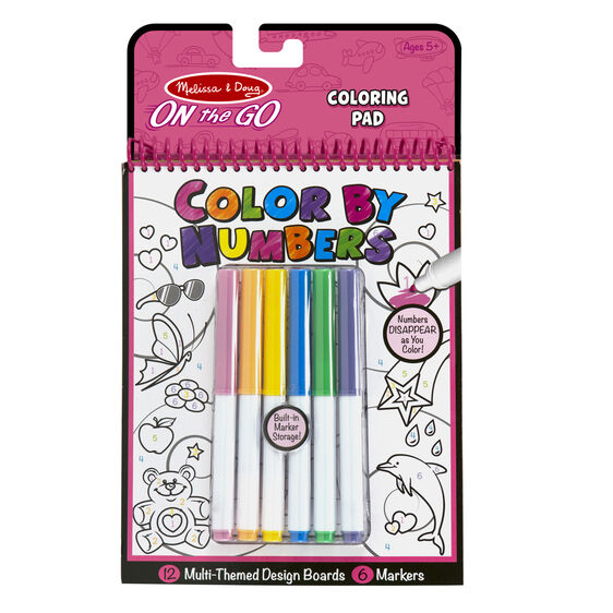 Color by Numbers  Pink