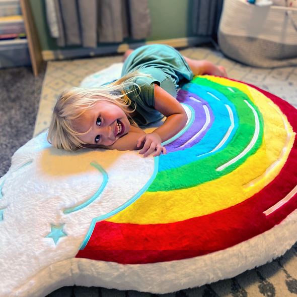 Rainbow Floor Cloud