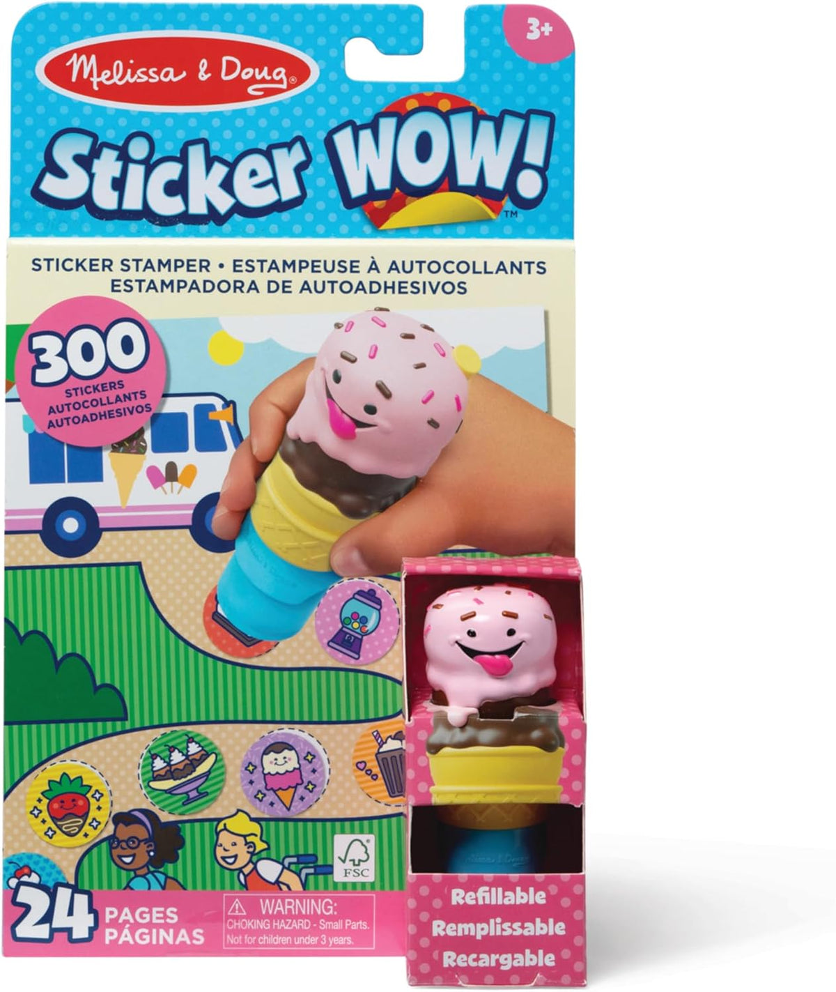 Sticker Wow! Activity Pad Set - Ice Cream