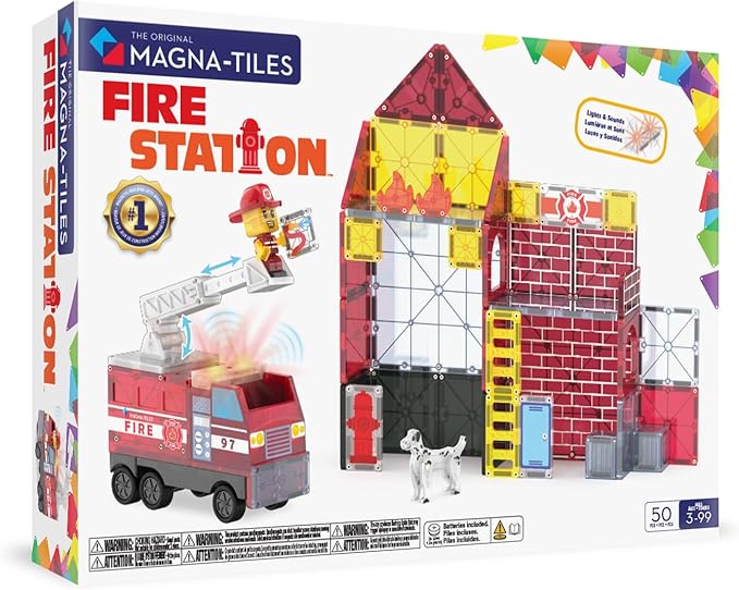 Firestation Magna Tiles