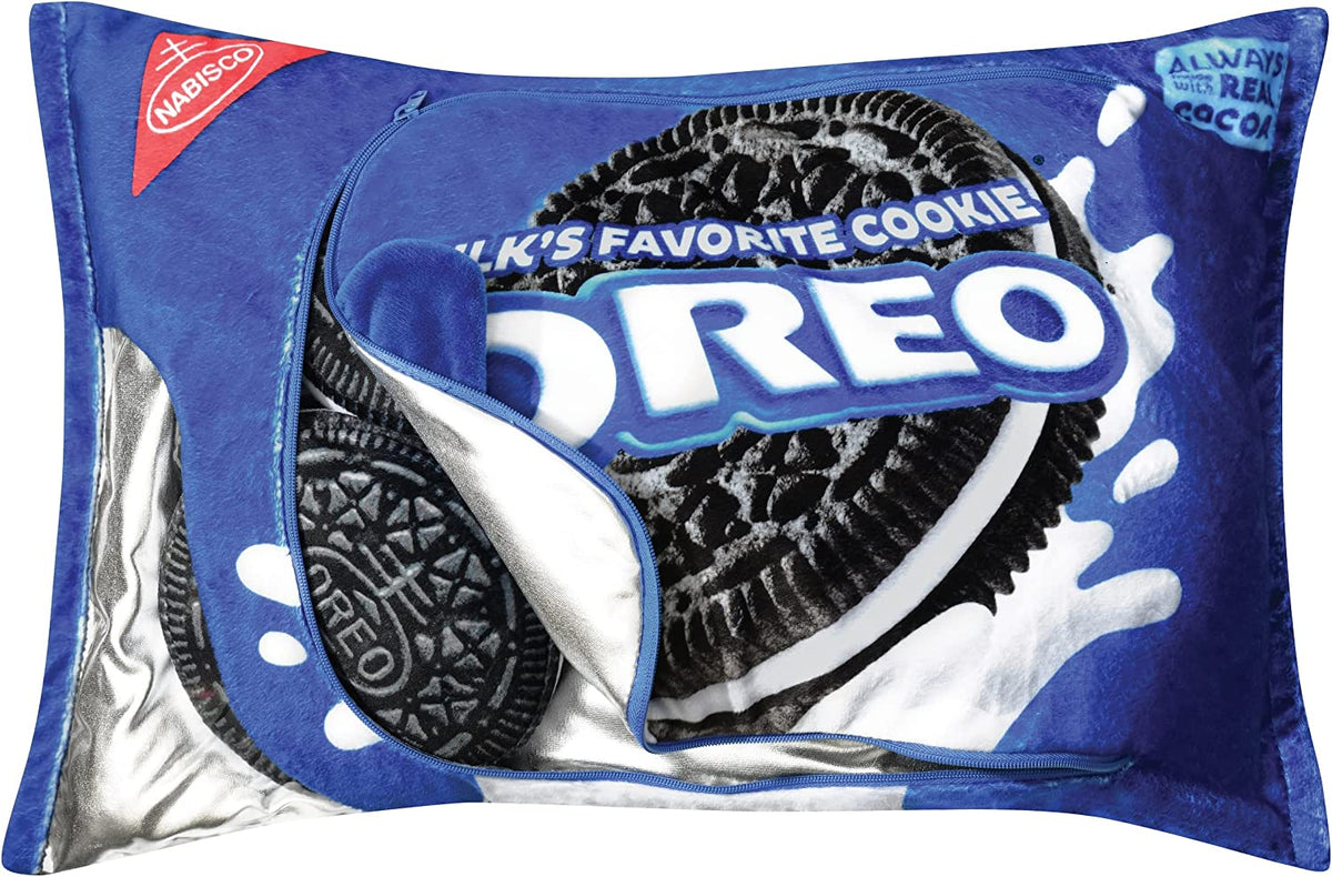 Oreo Cookies Packaging Fleece Plush