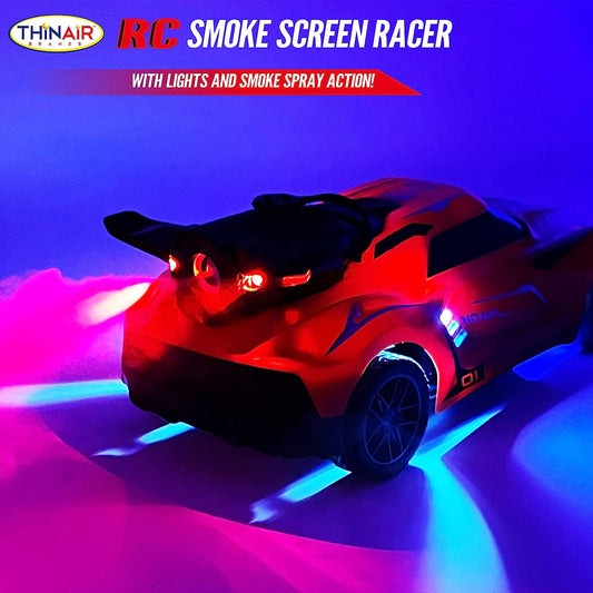 Red Smoke Screen Racer