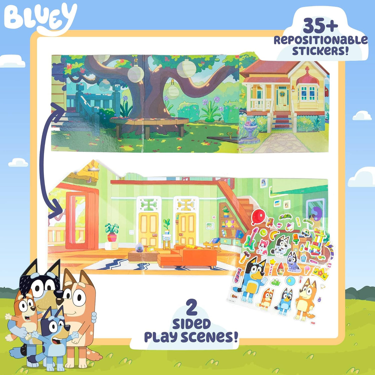Bluey Sticker Set