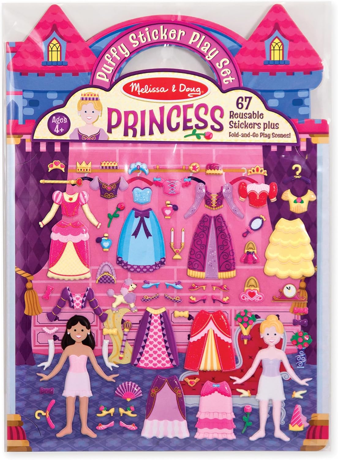 Puffy Princess Sticker