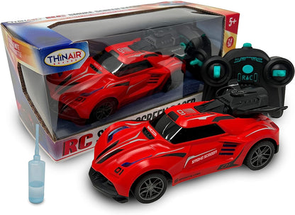 Red Smoke Screen Racer