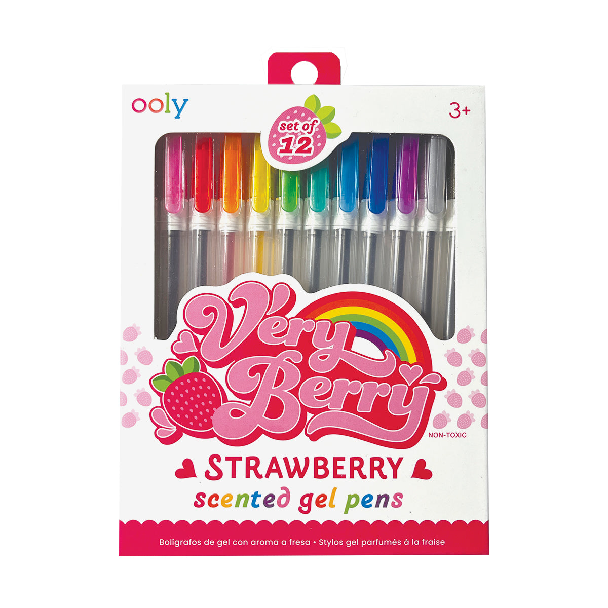 Strawberry Gel Pens