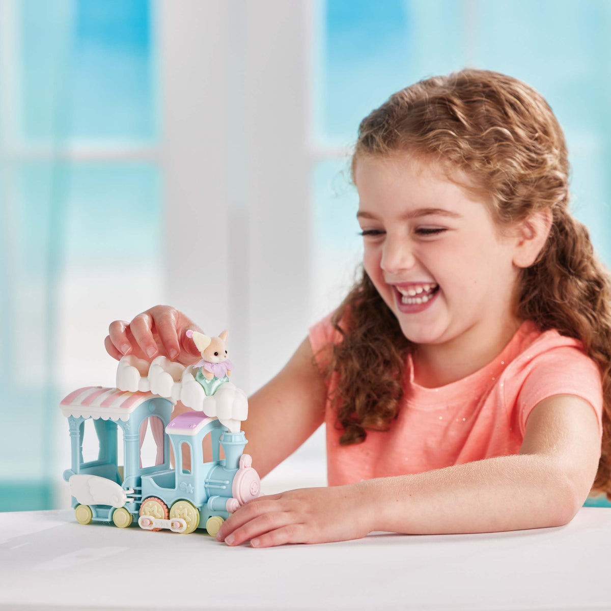Calico Critters Floating Cloud Rainbow