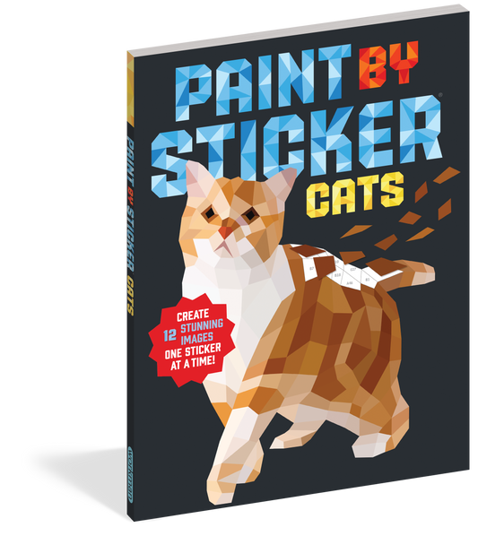Paint Stickers Cat