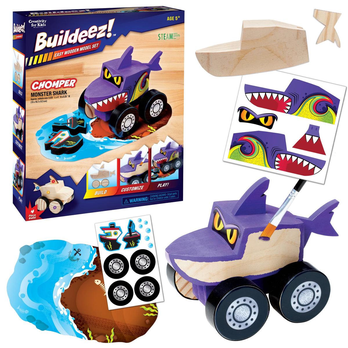 Buildeez Shark Chomper