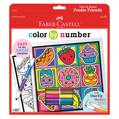 Color by Number Food
