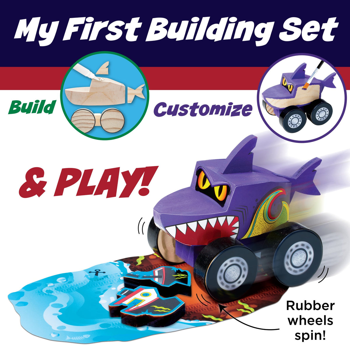 Buildeez Shark Chomper